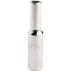 ‎Proto 1/4″ Drive Deep Socket 3/8″ - 12 Point - USA Tool & Supply