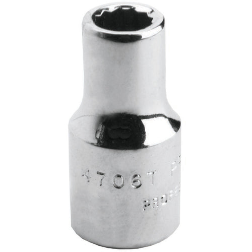 ‎Proto 1/4″ Drive Socket 7/16″ - 12 Point - USA Tool & Supply