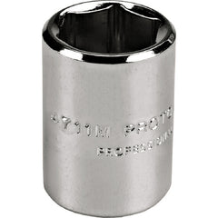 ‎Proto 1/4″ Drive Socket 11 mm - 6 Point - USA Tool & Supply