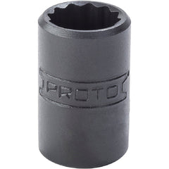 ‎Proto 1/4″ Drive Black Oxide Socket 3/8″ - 12 Point - USA Tool & Supply