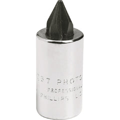Proto 1/4″ Drive Phillips Screwdriver Bit Socket - # 1 - USA Tool & Supply