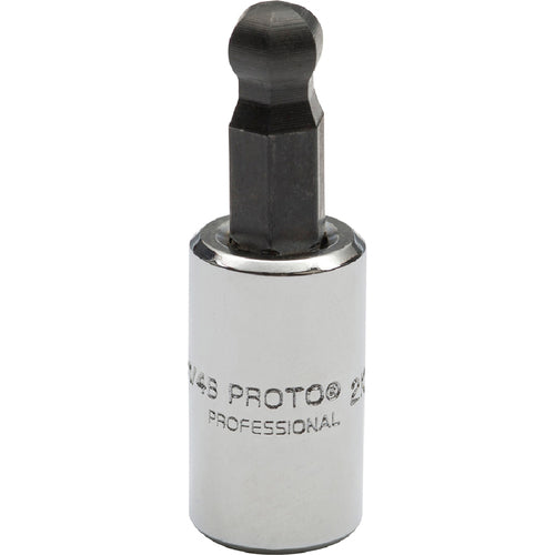 ‎Proto 1/4″ Drive Ball End Hex Bit Socket - 1/8″ - USA Tool & Supply