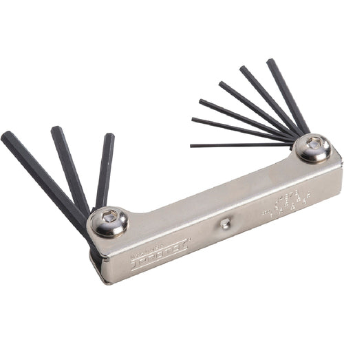 Proto 9 Piece Folding Hex Key Set - USA Tool & Supply