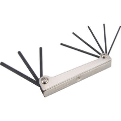 ‎Proto 8 Piece Long Folding Hex Key Set: 3/32-1/4″ - USA Tool & Supply