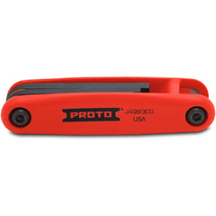 Proto 9 Piece Folding Hex Key Set - USA Tool & Supply