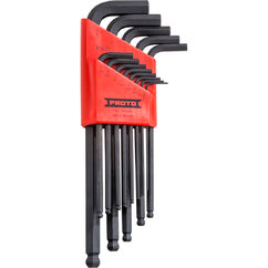 Proto 13 Piece Round Head Hex Key Set - USA Tool & Supply