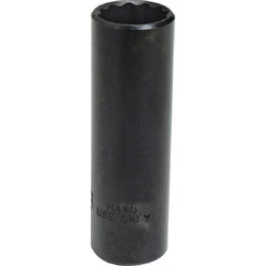 ‎Proto 3/8″ Drive Deep Black Oxide Socket 1/2″ - 12 Point - USA Tool & Supply