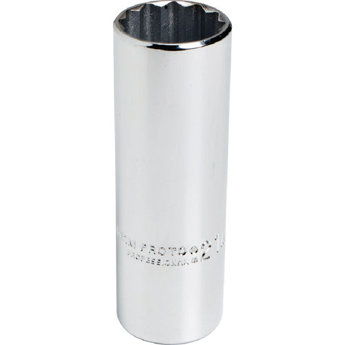 ‎Proto 1/2″ Drive Deep Socket 23 mm - 12 Point - USA Tool & Supply