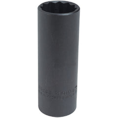 ‎Proto 1/2″ Drive Black Oxide Deep Socket 5/8″ - 12 Point - USA Tool & Supply