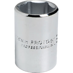 ‎Proto 1/2″ Drive Socket 34 mm - 6 Point - USA Tool & Supply