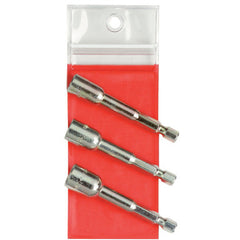 ‎Proto 3 Piece Nut Setter Set - 1/4″ Hex Shank - USA Tool & Supply