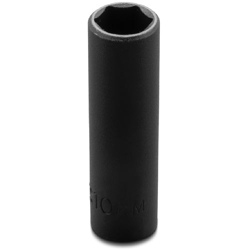 ‎Proto 1/4″ Drive Deep Impact Socket 5 mm - 6 Point - USA Tool & Supply