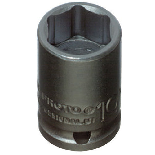 ‎Proto 1/4″ Drive Impact Socket 10 mm - 6 Point - USA Tool & Supply