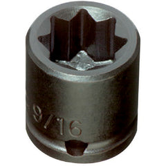 ‎Proto 3/8″ Drive Impact Socket 9/16″ - 8 Point - USA Tool & Supply