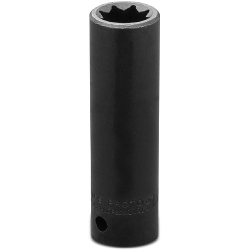 ‎Proto 1/2″ Drive Deep Impact Socket 1/2″ - 8 Point - USA Tool & Supply
