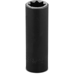 ‎Proto 1/2″ Drive Deep Impact Socket 9/16″ - 8 Point - USA Tool & Supply