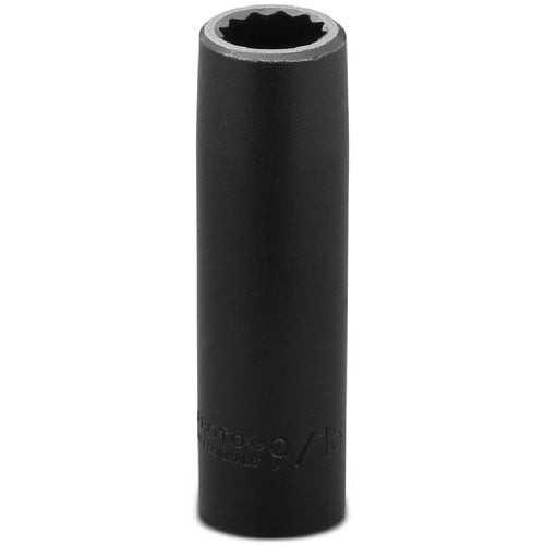‎Proto 1/2″ Drive Deep Impact Socket 9/16″ - 12 Point - USA Tool & Supply