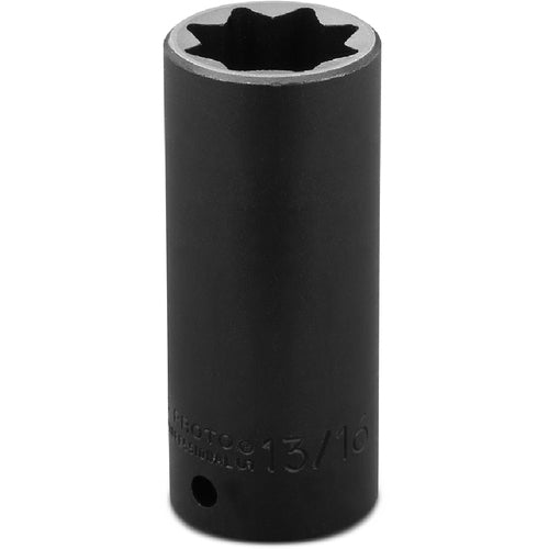 ‎Proto 1/2″ Drive Deep Impact Socket 13/16″ - 8 Point - USA Tool & Supply