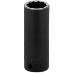 ‎Proto 1/2″ Drive Deep Impact Socket 13/16″ - 12 Point - USA Tool & Supply