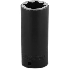 ‎Proto 1/2″ Drive Deep Impact Socket 7/8″ - 8 Point - USA Tool & Supply