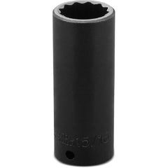 ‎Proto 1/2″ Drive Deep Impact Socket 15/16″ - 12 Point - USA Tool & Supply