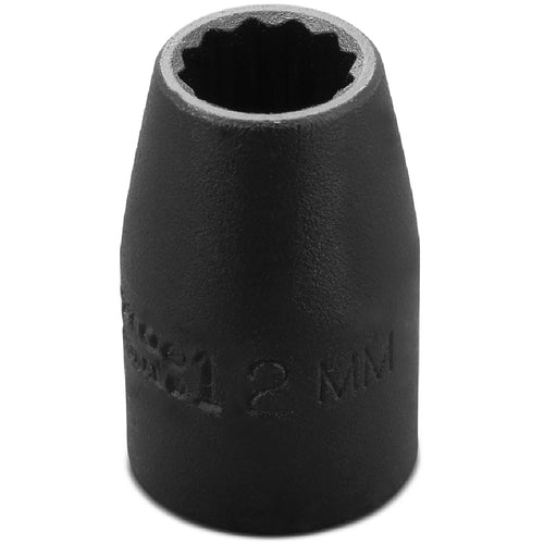 ‎Proto 1/2″ Drive Thin Wall Impact Socket 12 mm - 12 Point - USA Tool & Supply