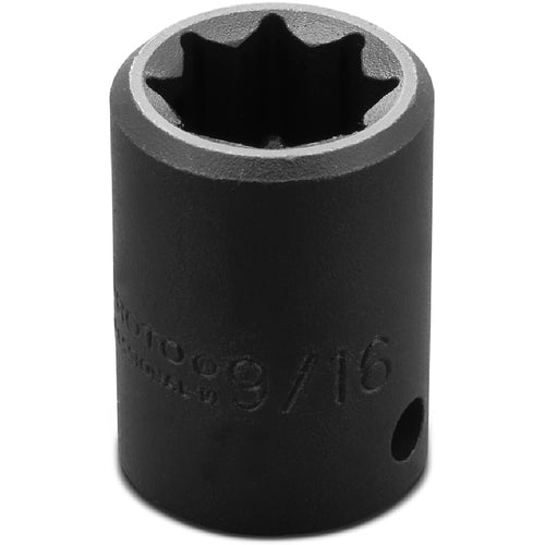 ‎Proto 1/2″ Drive Impact Socket 9/16″ - 8 Point - USA Tool & Supply