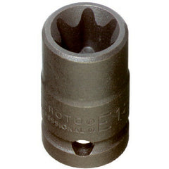 Proto 1/2″ Drive Torx Impact Socket - E18 - USA Tool & Supply