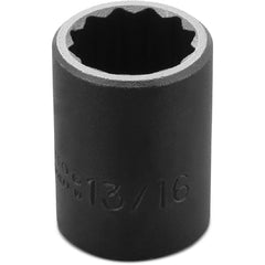 ‎Proto 1/2″ Drive Impact Socket 13/16″ - 12 Point - USA Tool & Supply
