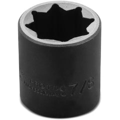 ‎Proto 1/2″ Drive Impact Socket 7/8″ - 8 Point - USA Tool & Supply