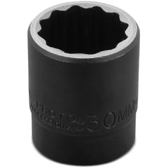 ‎Proto 1/2″ Drive Thin Wall Impact Socket 30 mm - 12 Point - USA Tool & Supply
