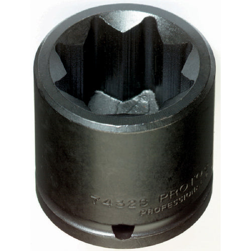 ‎Proto 1/2″ Drive Impact Socket 1″ - 8 Point - USA Tool & Supply