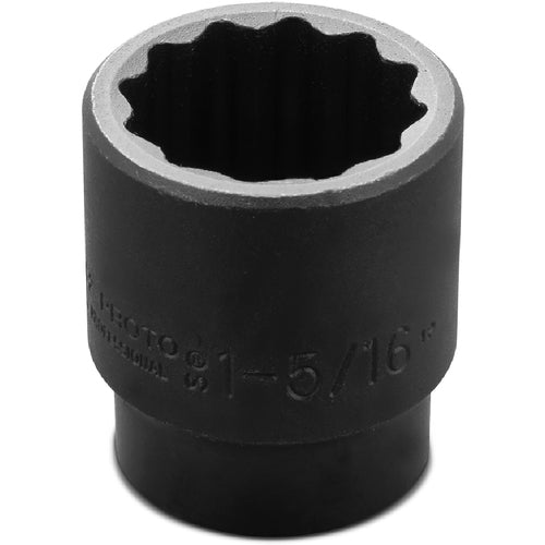 ‎Proto 1/2″ Drive Impact Socket 1-5/16″ - 12 Point - USA Tool & Supply