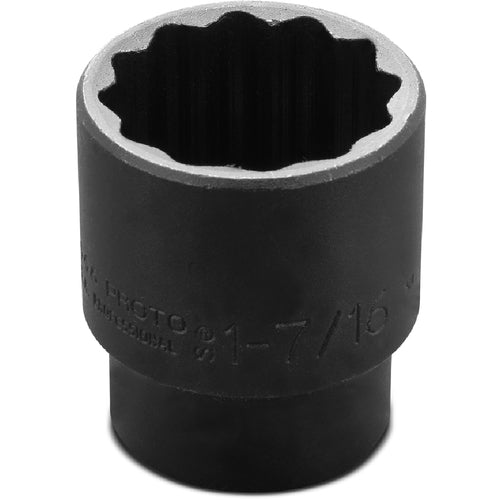 ‎Proto 1/2″ Drive Impact Socket 1-7/16″ - 12 Point - USA Tool & Supply