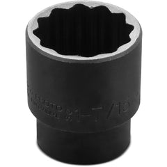 ‎Proto 1/2″ Drive Impact Socket 1-7/16″ - 12 Point - USA Tool & Supply