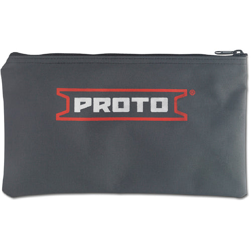 Proto All Purpose Polyester Zipper Tool Bag - 7″ × 12″ - USA Tool & Supply