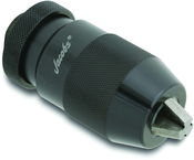 0 - .394" Capacity - 33JT Mount - HD Plain Keyless Drill Chuck - USA Tool & Supply