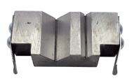 V-Block Attachment; For Use On: 4" Cam-Action Vises - USA Tool & Supply