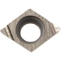 JCET 110905 FSF TN60, 0.0079″ Corner Radius, 0.0551″ Thick, 0.1378″ Inscribed Circle, TiCN/NbC, Diamond, Turning Indexable Insert - Exact Industrial Supply