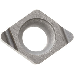 JCGT 11091 F TN60, 1/64″ Corner Radius, 0.0551″ Thick, 0.1378″ Inscribed Circle, TiCN/NbC, Diamond, Turning Indexable Insert - Exact Industrial Supply