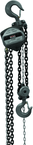 S90-300-20, 3-Ton Hand Chain Hoist with 20' Lift - USA Tool & Supply