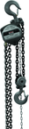 S90-300-15, 3-Ton Hand Chain Hoist with 15' Lift - USA Tool & Supply