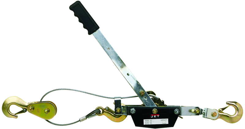 JCP-4, 4-Ton Cable Puller With 6' Lift - USA Tool & Supply