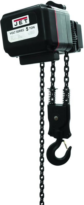 5AEH-34-20, 5-Ton VFD Electric Hoist 3-Phase with 20' Lift - USA Tool & Supply