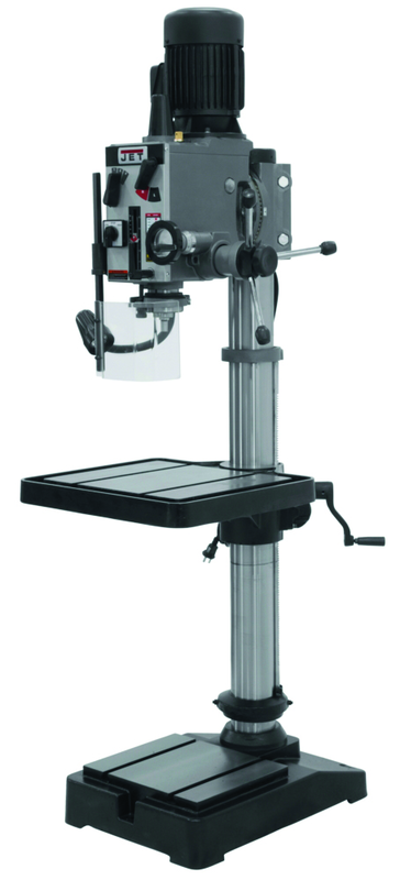 Geared Head Floor Model Drill Press - Model Number 354020--20'' Swing; 2HP; 3PH; 230V Motor - USA Tool & Supply