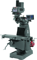 JTM-4VS Mill With ACU-RITE 200S DRO With X-Axis Powerfeed and Power Draw Bar - USA Tool & Supply