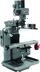 JTM-949EVS Mill With X-Axis Powerfeed and Air Powered Draw Bar - USA Tool & Supply