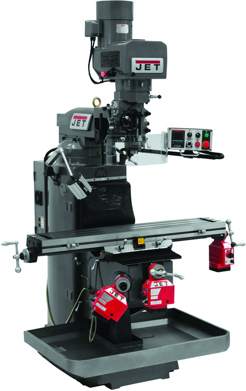 JTM-949EVS Mill With X, Y and Z-Axis Powerfeeds - USA Tool & Supply