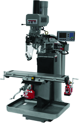 JTM-949EVS Mill With Acu-Rite 200S DRO With X and Y-Axis Powerfeeds and Air Powered Drawbar - USA Tool & Supply