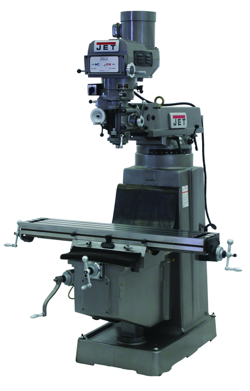 JTM-1050 Mill With 3-Axis Newall DP700 DRO (Quill) - USA Tool & Supply